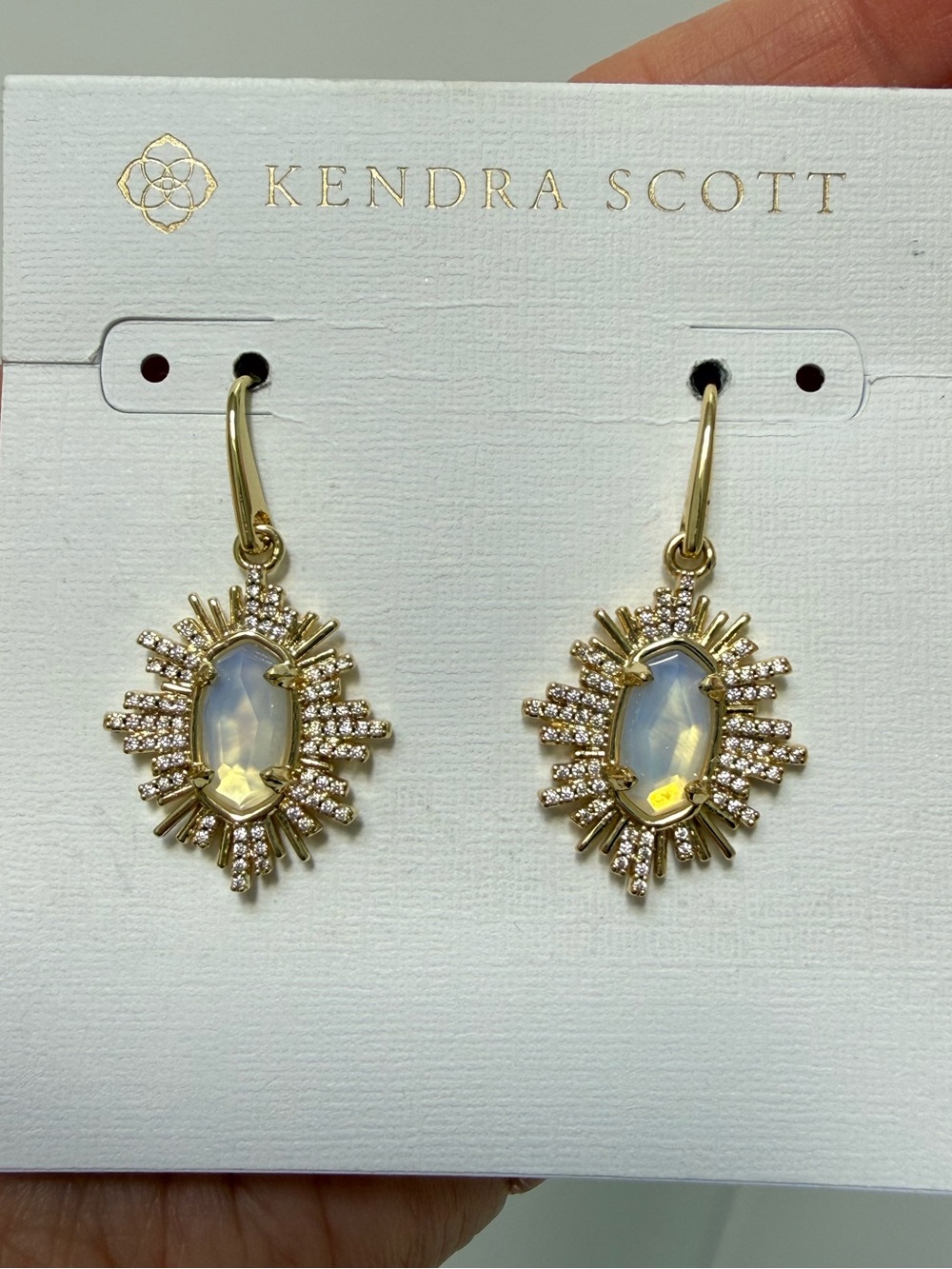 Kendra Scott Grayson Sunburst Drop Earrings